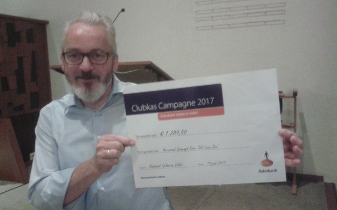 Mooie opbrengst Rabo Clubkasactie